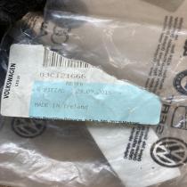 03C121665   Engine coolant pipe/hose Volkswagen PASSAT B6