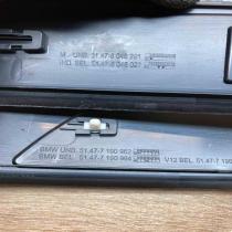 7190962 8046291 SET Rear sill trim cover BMW 7 F01 F02 F03 F04