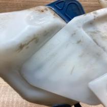 A2118600764   Window washer liquid tank fill tube Mercedes-Benz E W211