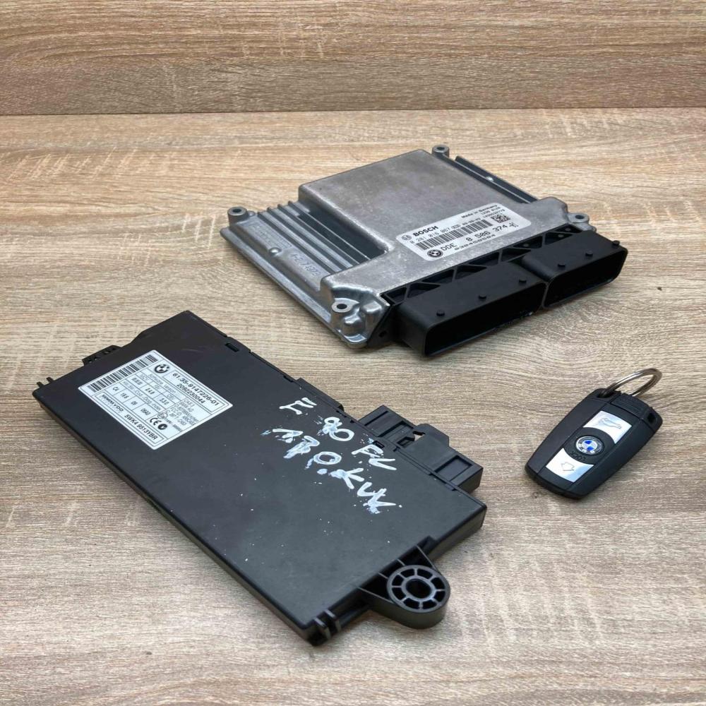 8506374 9147226 With Key Engine ECU kit and lock set BMW 3 E90 E91