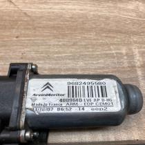 9682495580  With Plug Front door window regulator motor Citroen C4 Grand Picasso