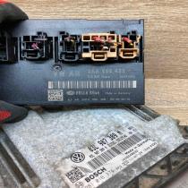 03L907309N 3AA959433 CFFB DSG Engine ECU kit and lock set Volkswagen PASSAT B7