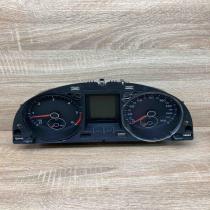 3AA920970E With Plug MPH Speedometer (instrument cluster) Volkswagen PASSAT B7