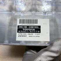 89661 47170 275100 9522  Engine control unit/module ECU Toyota Prius (XW20)