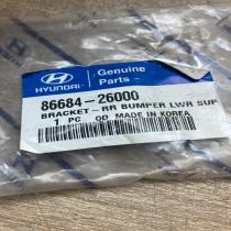 86684 26000 8668426000  Rear bumper mounting bracket Hyundai Santa Fe