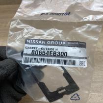 80654EB300 gasket  Front door exterior handle/bracket Nissan Navara D40