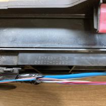 55900 0D820 16 FEB 12 B 75H395 Climate control unit Toyota Yaris