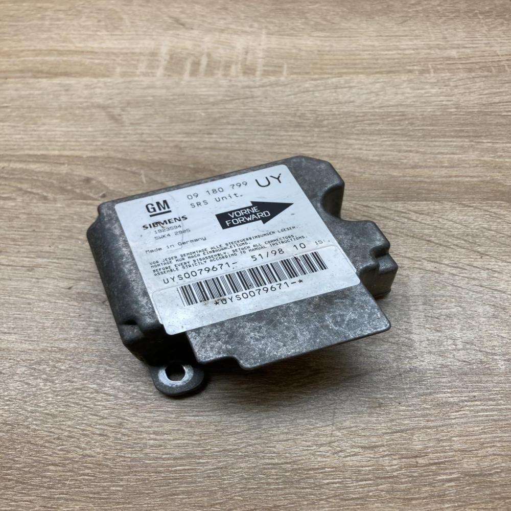 09180799 5WK42905 UY Airbag control unit/module Opel Astra G