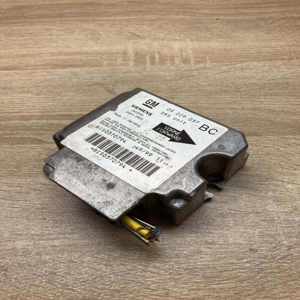 09229037 5WK42923 BC Airbag control unit/module Opel Astra G