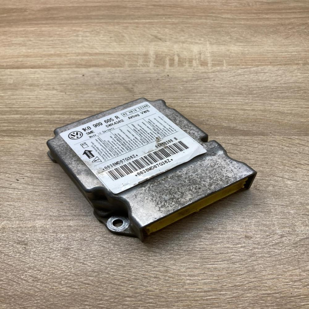 1K0909605R 5WK43412  Airbag control unit/module Volkswagen Golf V