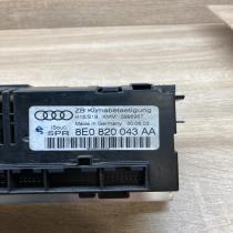 8E0820043AA   Climate control unit Audi A4 S4 B7 8E 8H