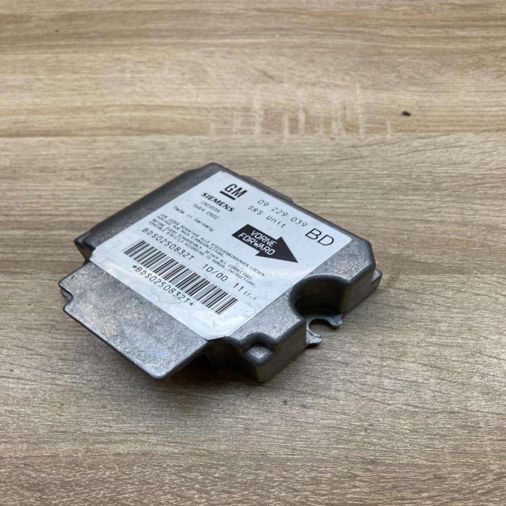 09229039 5WK42922 BD Airbag control unit/module Opel Vectra B
