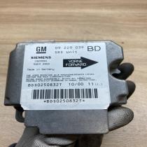 09229039 5WK42922 BD Airbag control unit/module Opel Vectra B
