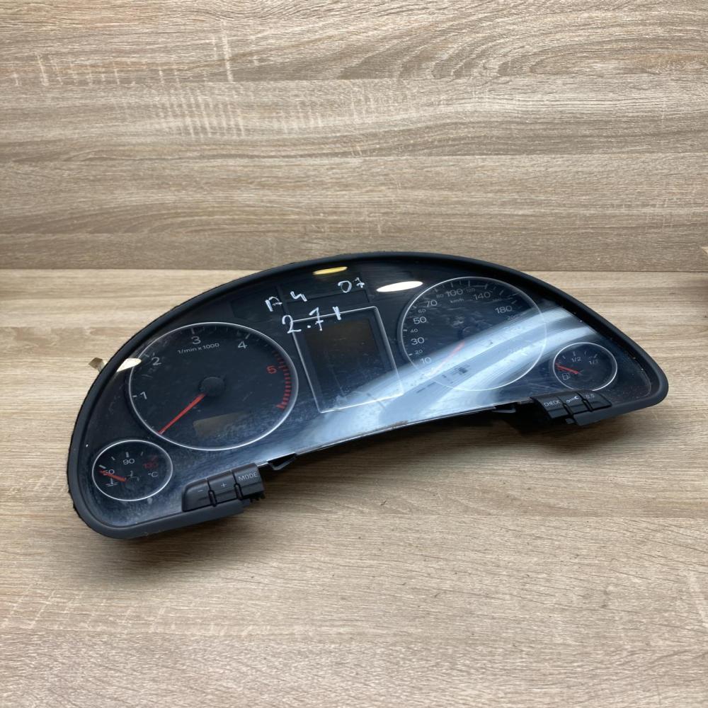 8E0920931P   Speedometer (instrument cluster) Audi A4 S4 B7 8E 8H