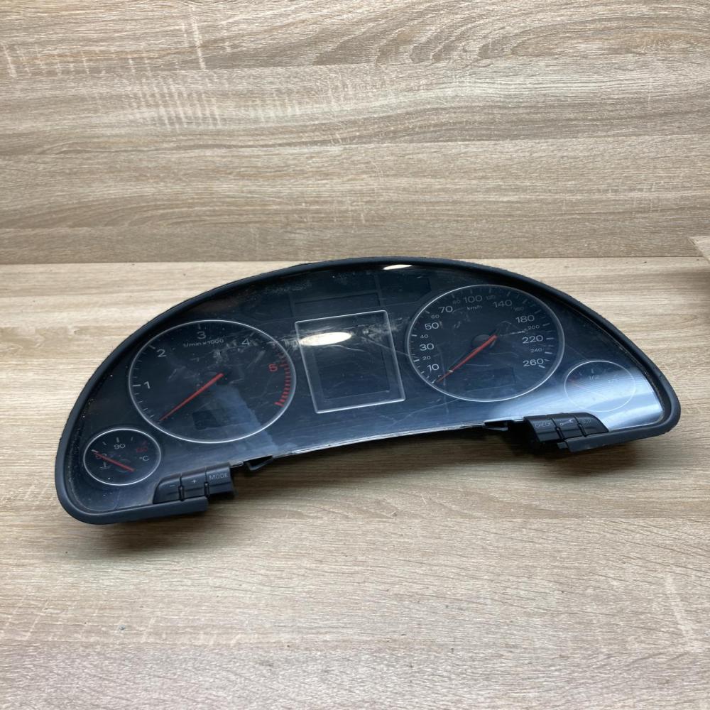 8E09209000 0263626025  Speedometer (instrument cluster) Audi A4 S4 B7 8E 8H