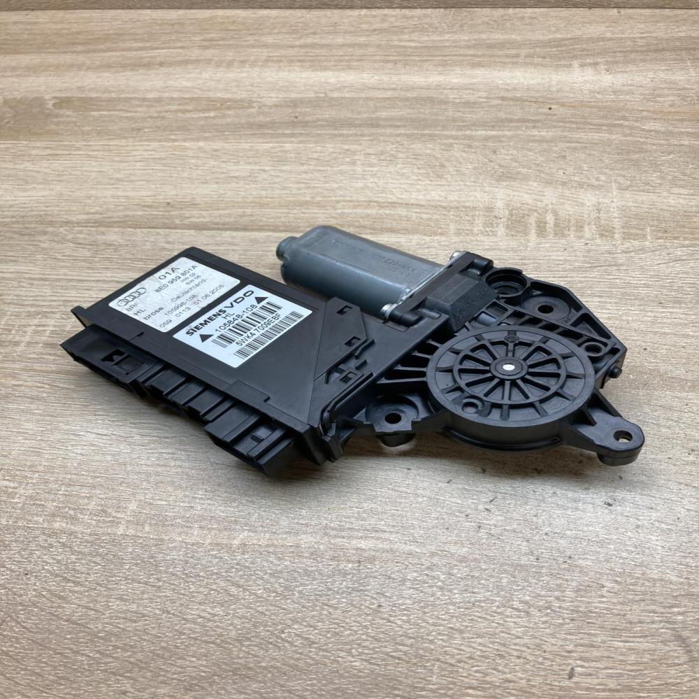 8E0959801A 5WK47009EBF  Rear door window regulator motor Audi A4 S4 B7 8E 8H