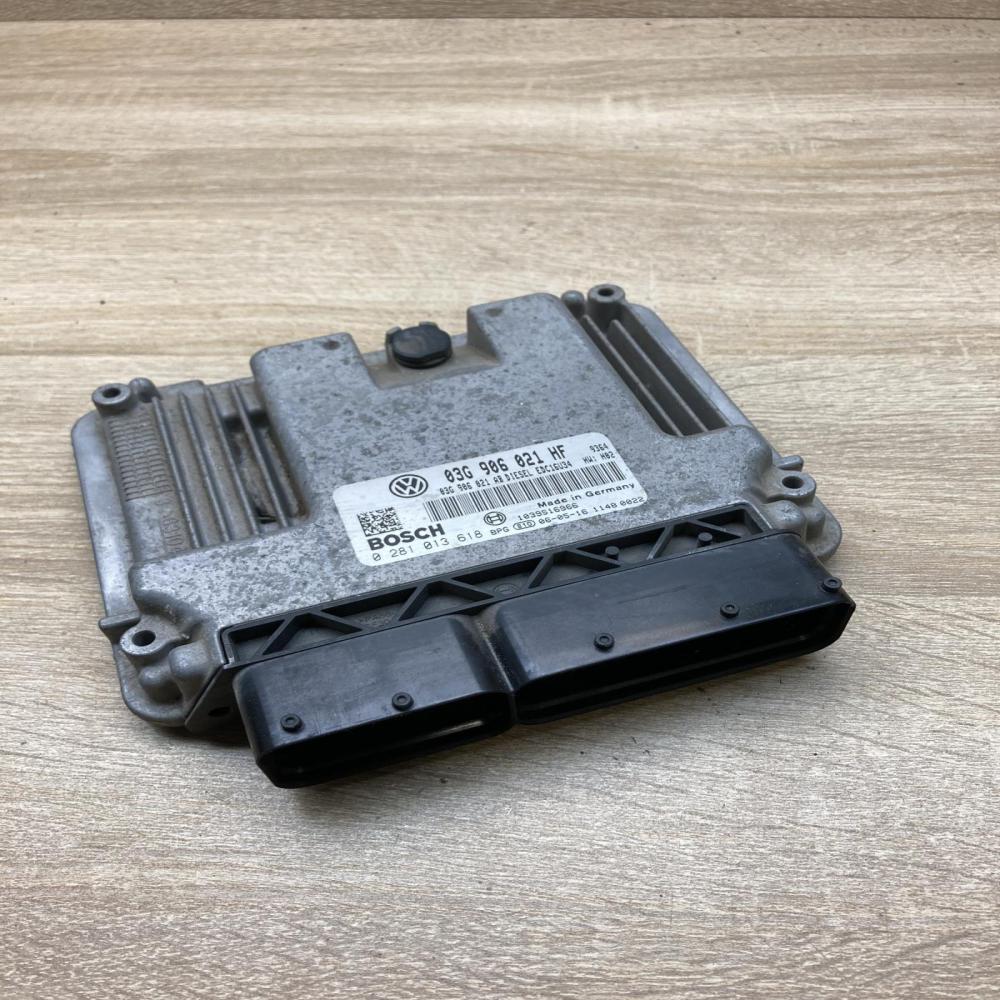 03G906021HF 0281013618  Engine control unit/module ECU Volkswagen Golf Plus