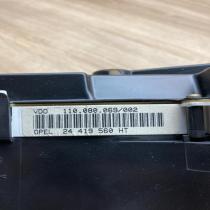 24419560HT 110080069  Speedometer (instrument cluster) Opel Zafira A
