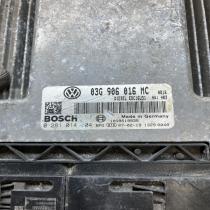 03G906016MC 0281014104  Engine control unit/module ECU Skoda Superb B8 (3V)