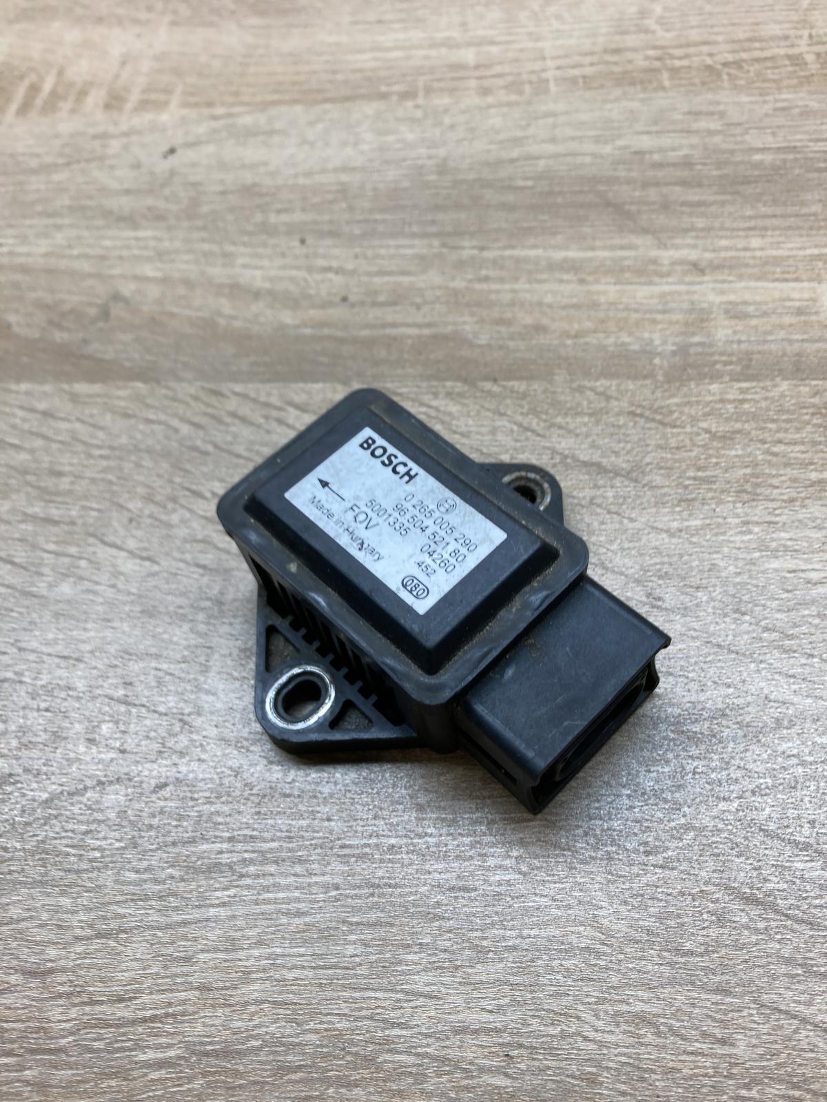 9650452180 0265005290  ESP acceleration yaw rate sensor Peugeot 607