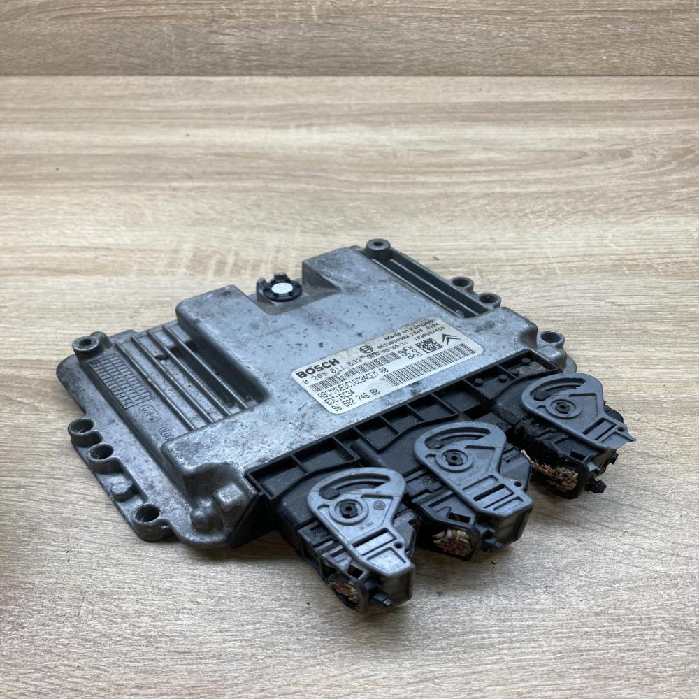 9658274680 0281011633  Engine control unit/module ECU Peugeot 407