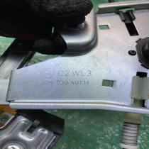1U4839401H   Rear door window regulator with motor Skoda Octavia Mk2 (1Z)