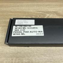 MB Pedal trim set W163  Foot rest pad/dead pedal Mercedes-Benz ML W163