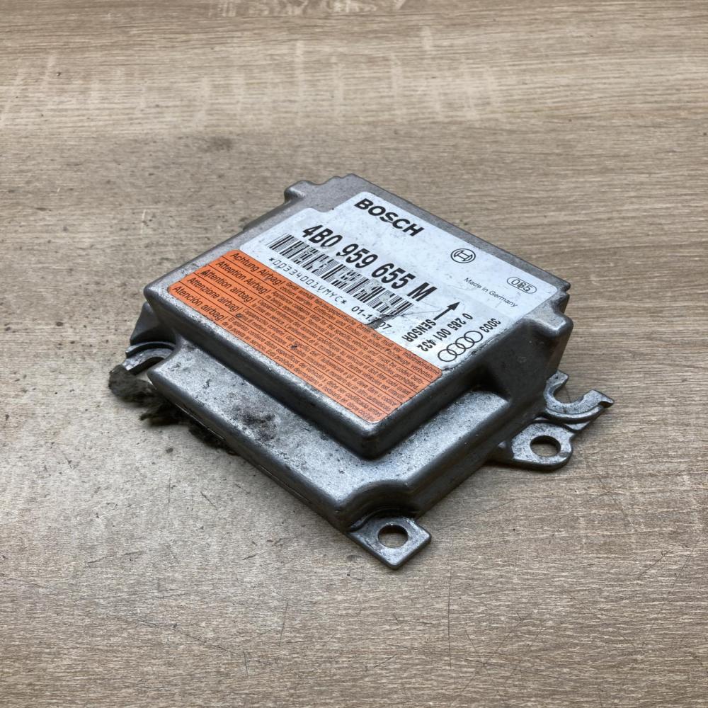 4B0959655M 0285001432  Airbag control unit/module Audi A6 S6 C5 4B