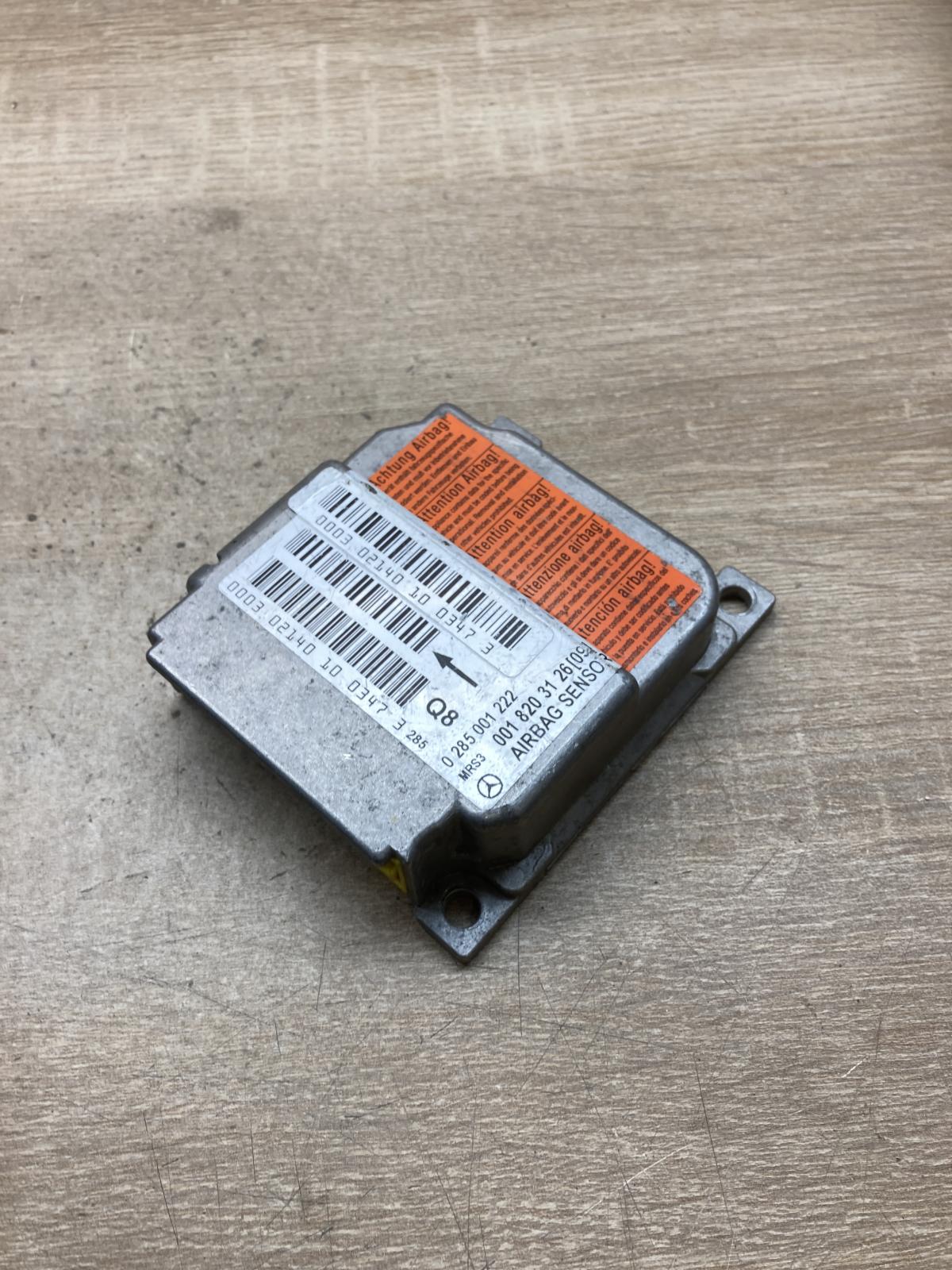 0018203126 0285001222  Airbag control unit/module Mercedes-Benz A W168