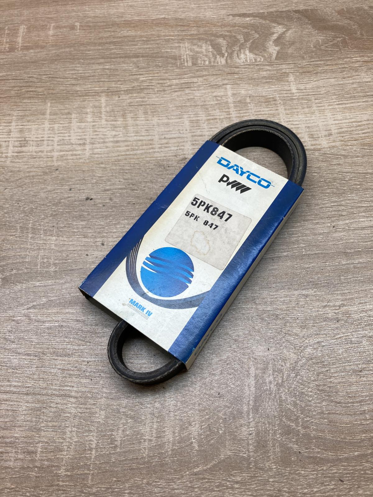 5PK847   Timing belt Peugeot 605