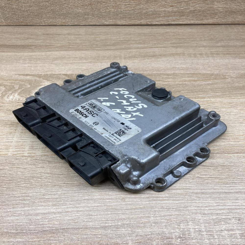 3M51 12A650 HD 4ASC 0281011533 Engine control unit/module ECU Ford Focus C-MAX
