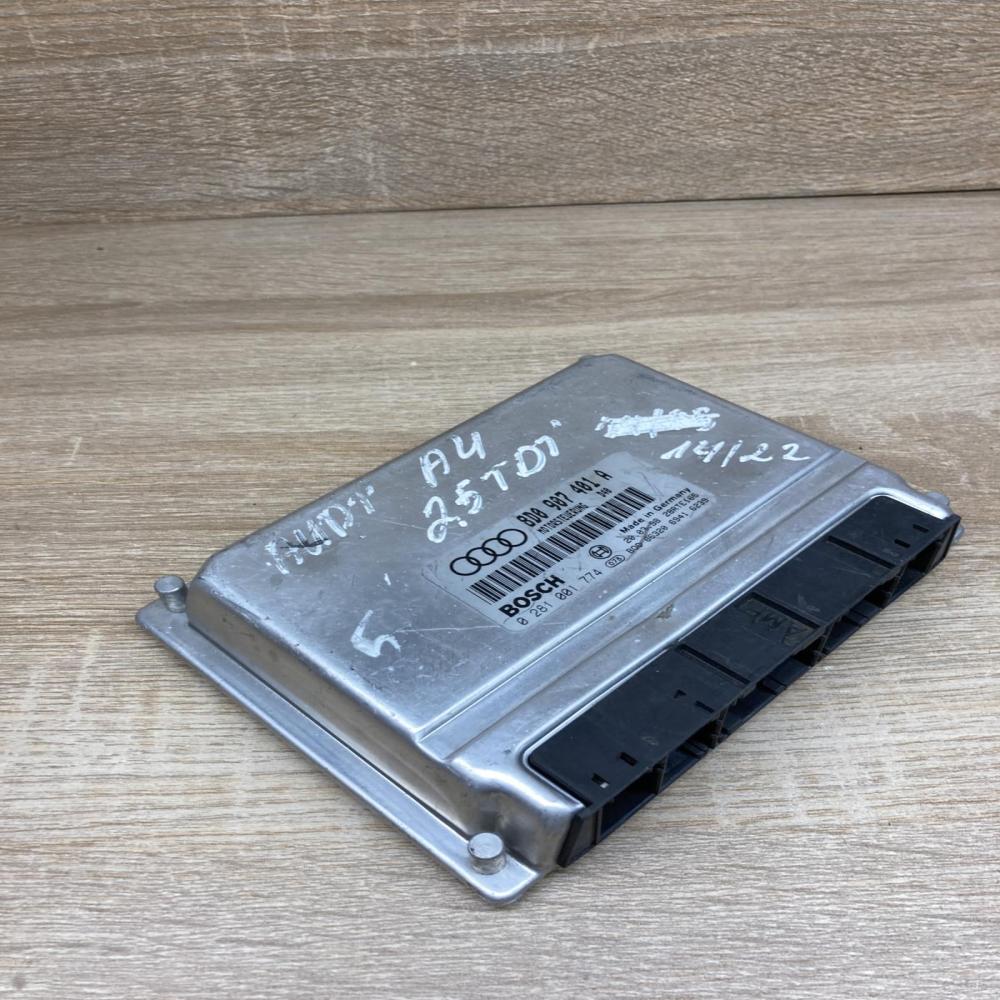 8D0907401A 0281001774  Engine control unit/module ECU Audi A4 S4 B5 8D