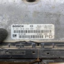 24417169 0281010268  Engine control unit/module ECU Opel Zafira A