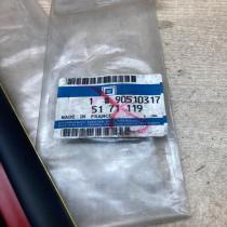 90510317   Rear door trim (molding) Opel Astra F