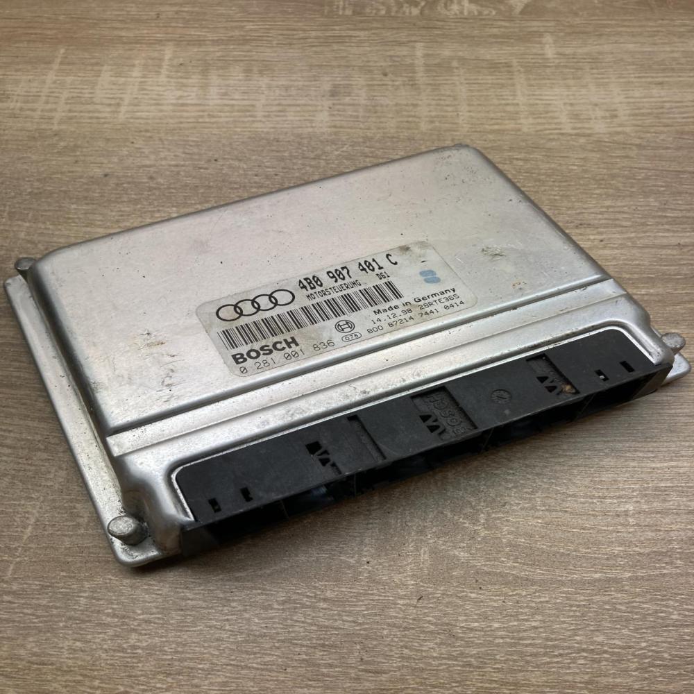 4B0907401C 0281001836  Engine control unit/module ECU Audi A6 S6 C5 4B