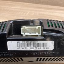 A2115402848 110080292  Speedometer (instrument cluster) Mercedes-Benz E W211
