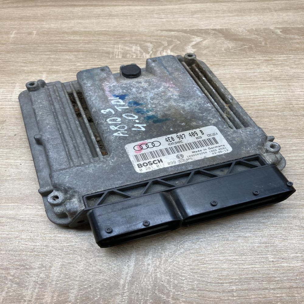 4E0907409B   Engine control unit/module ECU Audi A8 S8 D3 4E