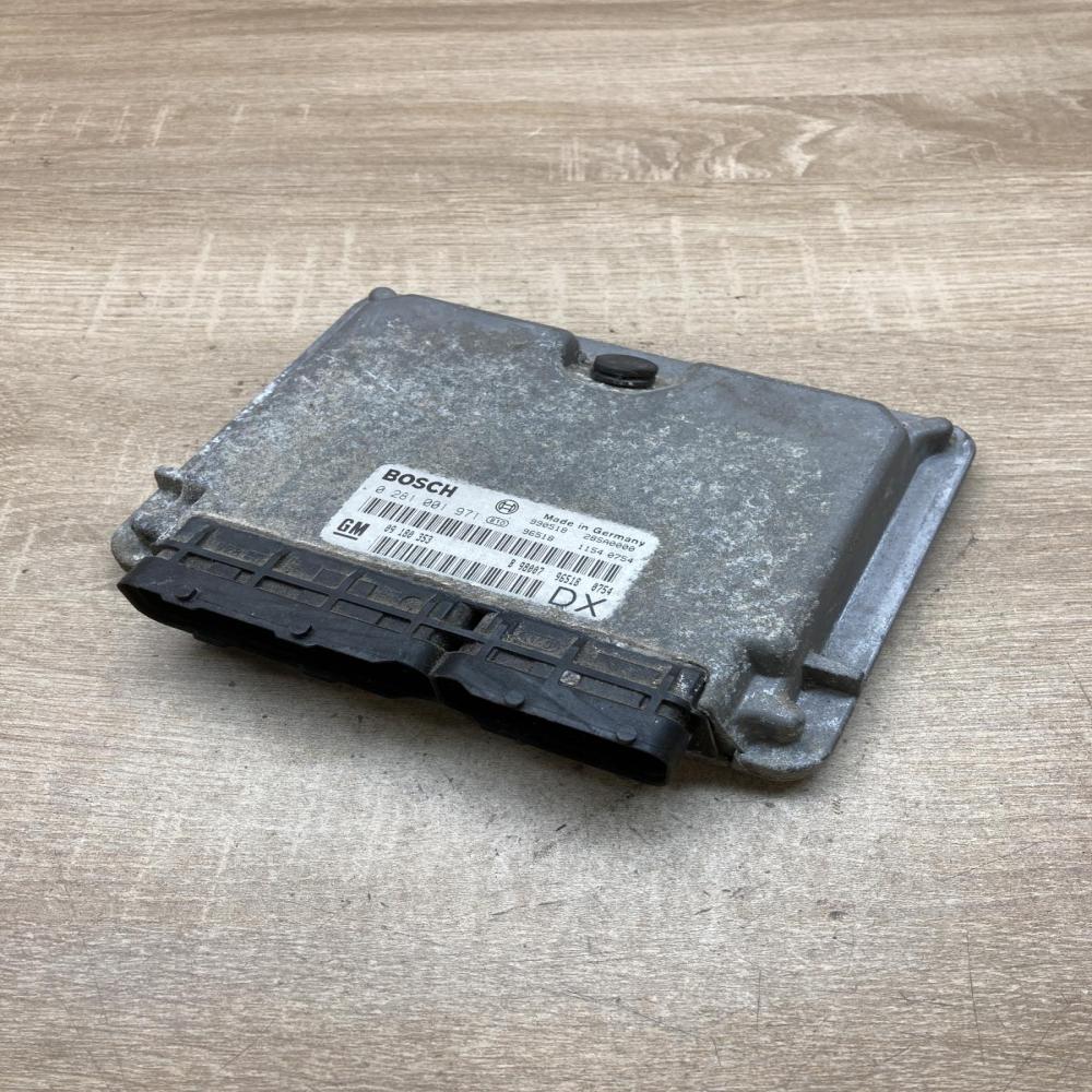 09180353 0281001971  Engine control unit/module ECU Opel Astra G