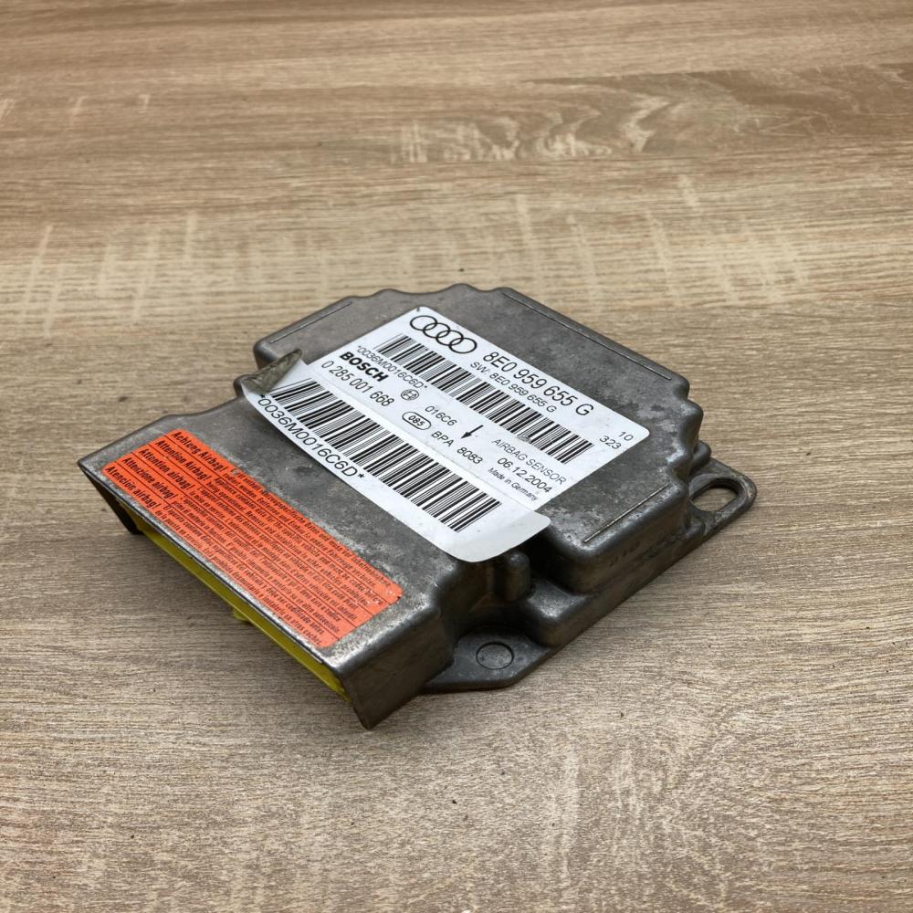 8E0959655G 0285001668  Airbag control unit/module Audi A4 S4 B7 8E 8H