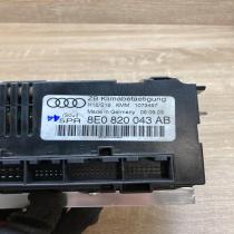 8E0820043AB 1073457  Climate control unit Audi A4 S4 B6 8E 8H