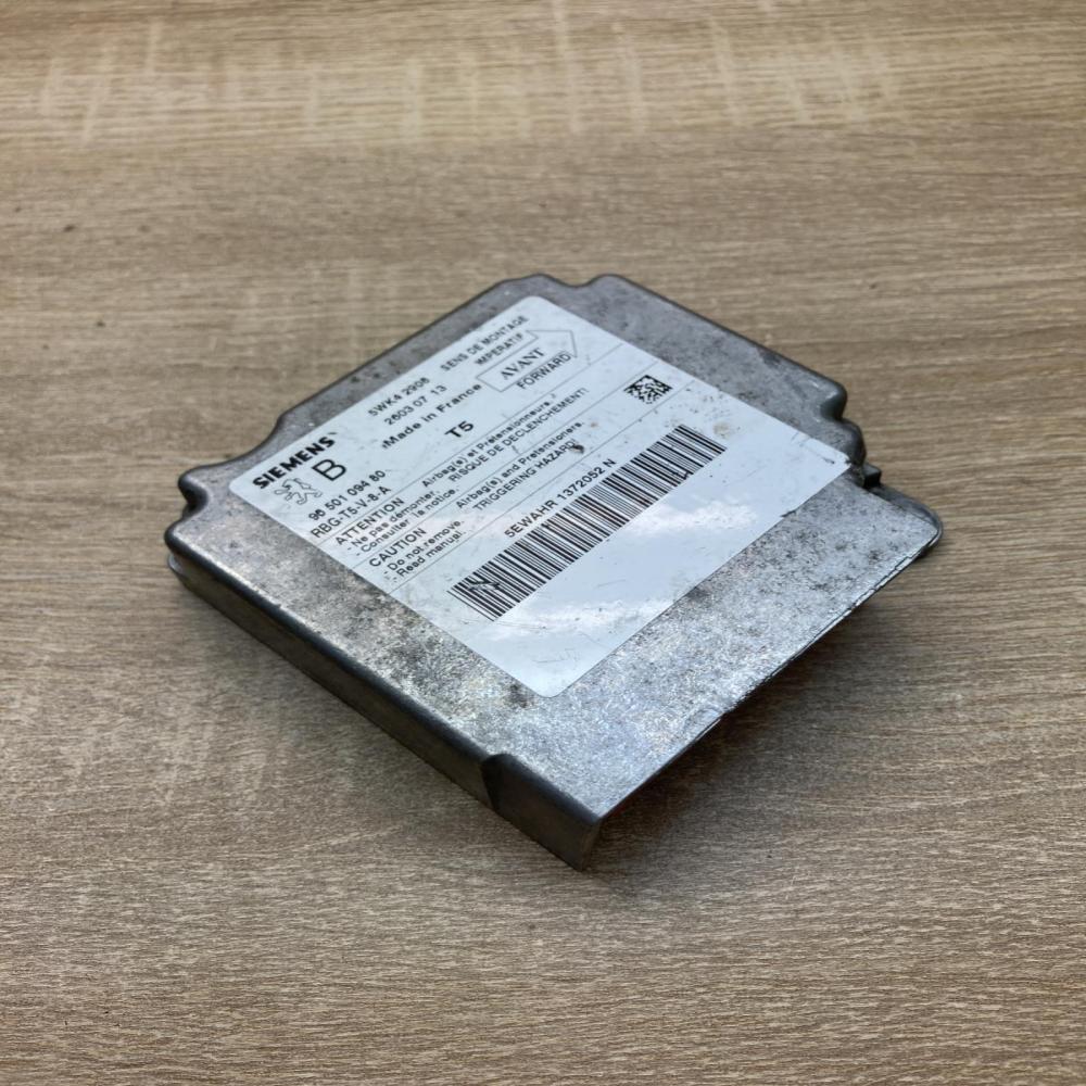 9650109480 5WK42908  Airbag control unit/module Peugeot 307