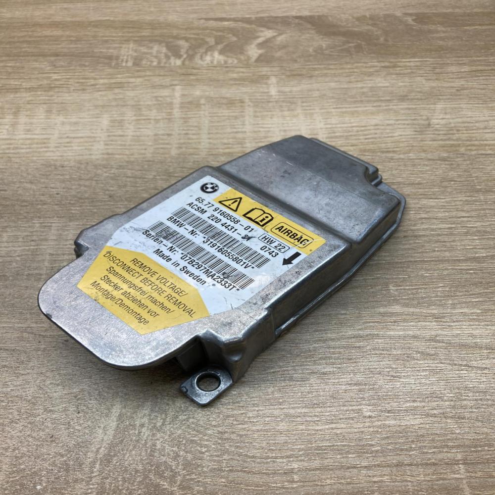 9160558 2204431  Airbag control unit/module BMW 5 E60 E61