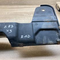 340329504 50095  Front underbody cover/under tray BMW X3 E83