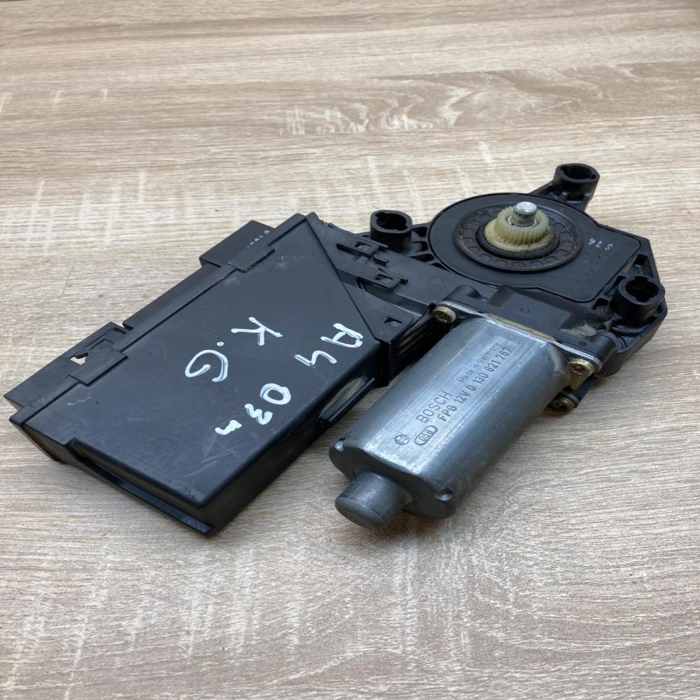 8E0959801A 5WK47009ABF  Rear door window regulator motor Audi A4 S4 B6 8E 8H