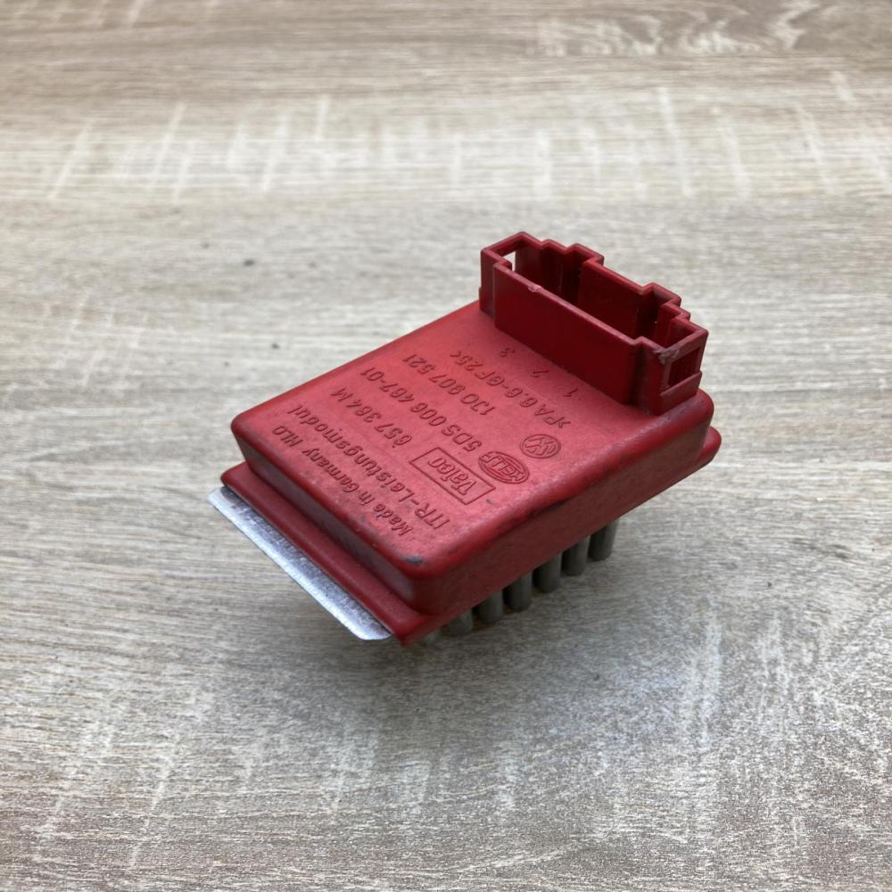 1J0907521 5DS006467  Heater blower motor/fan resistor Volkswagen Sharan