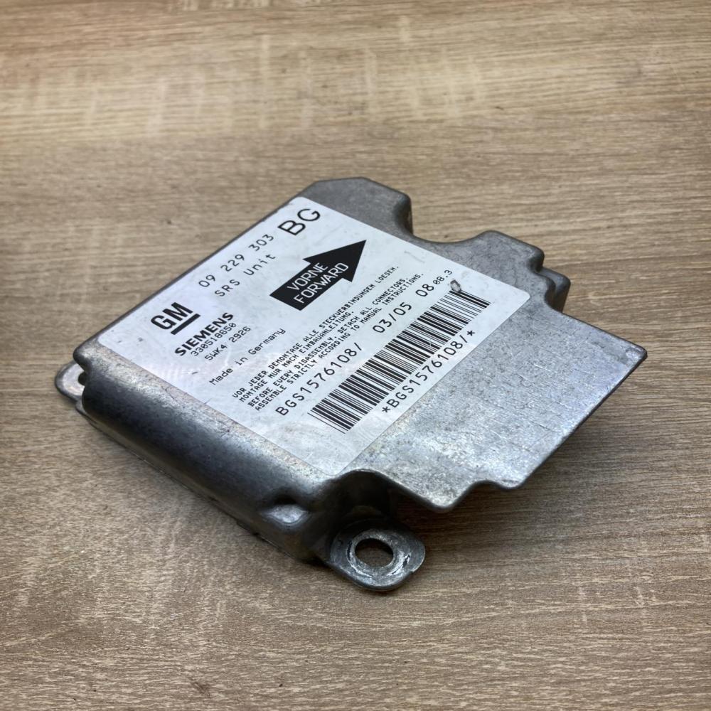 09229303 5WK42926  Airbag control unit/module Opel Zafira A