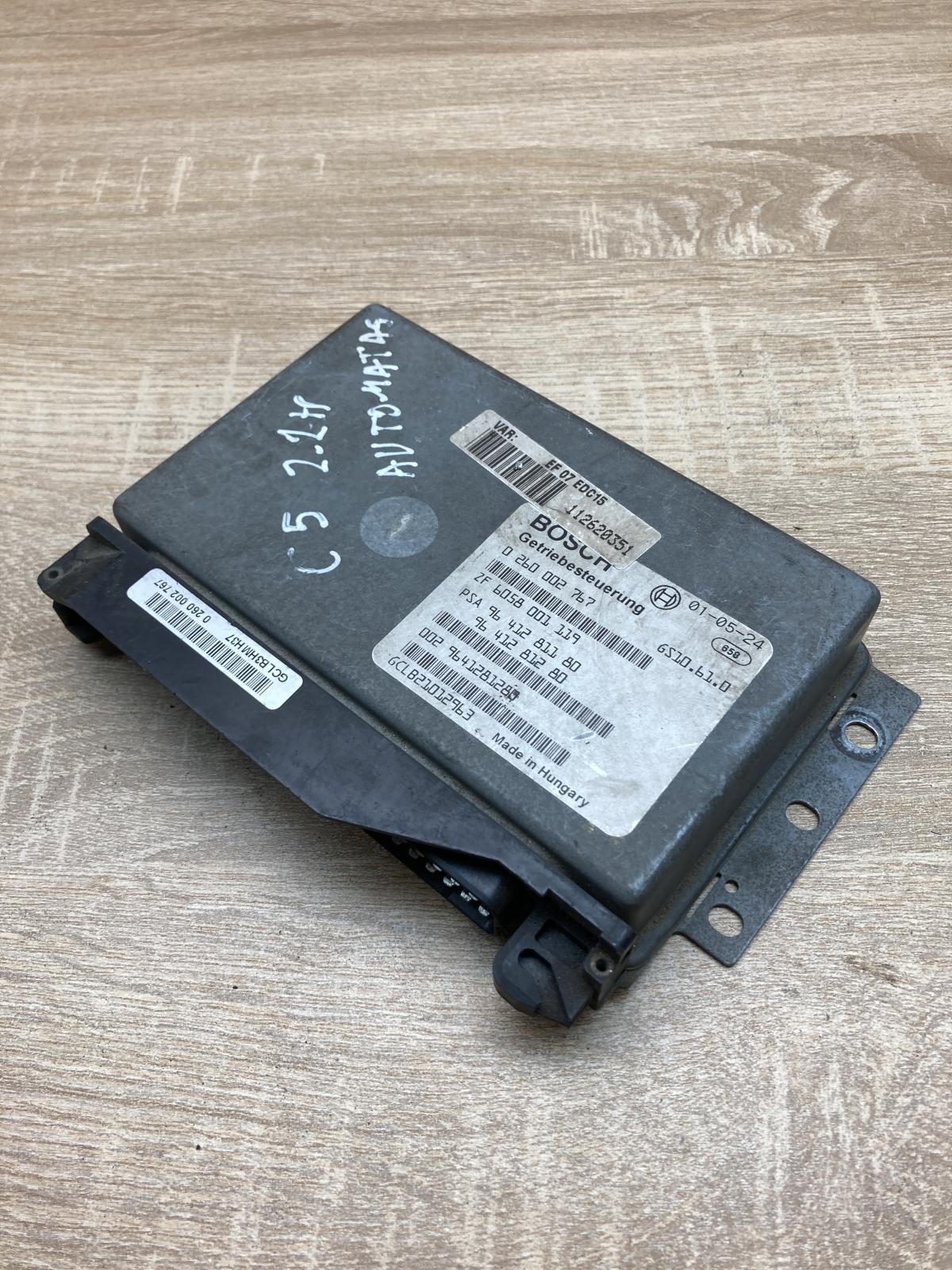 9641281180 0260002767  Engine control unit/module ECU Citroen C5