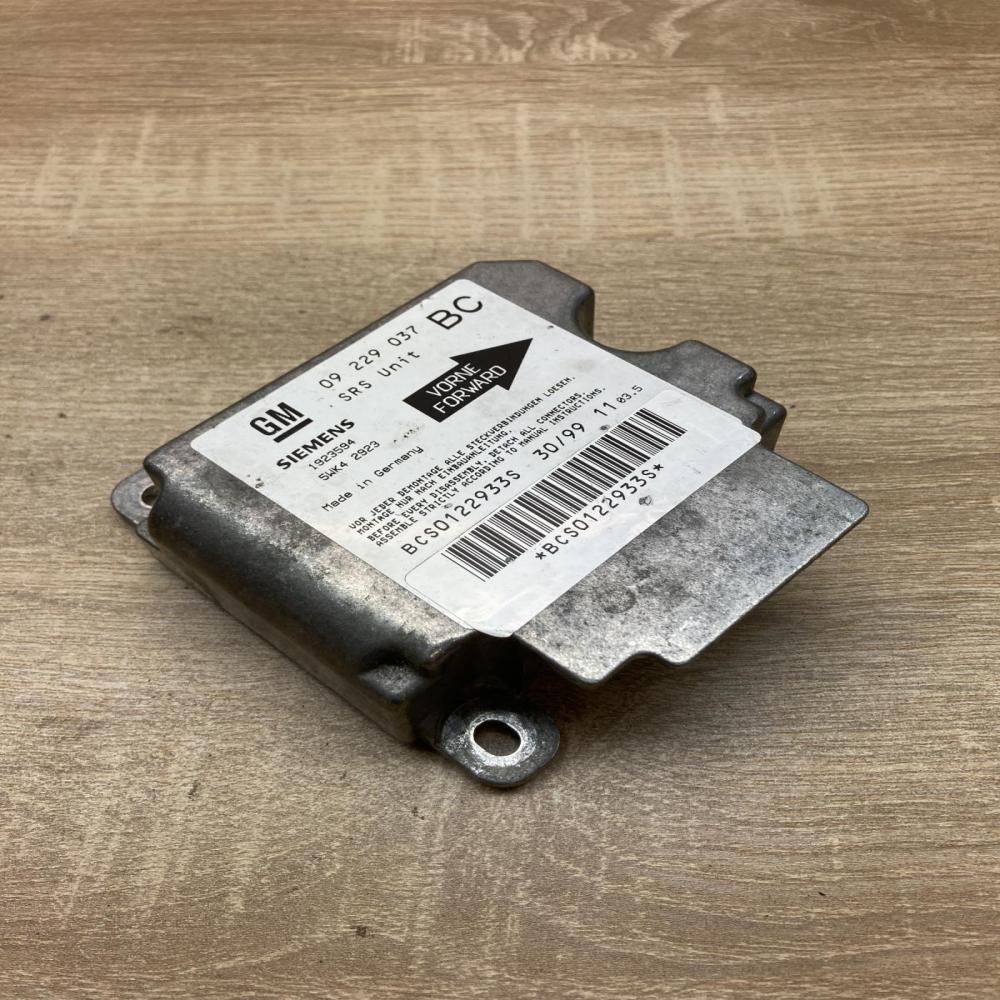 09229037 5WK42923  Airbag control unit/module Opel Astra G