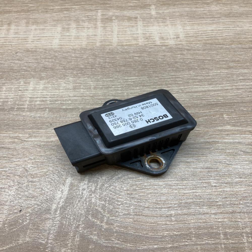 6758750 0265005266  ESP acceleration yaw rate sensor BMW 5 E60 E61