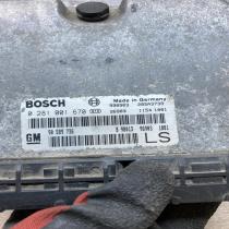 90589736 0281001670  Engine control unit/module ECU Opel Astra G